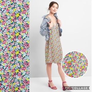 Gap floral shift dress